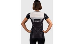 Koszulka damska Venum Adrenaline Dry-Tech, czarna/kość słoniowa