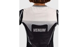 Koszulka damska Venum Adrenaline Dry-Tech, czarna/kość słoniowa