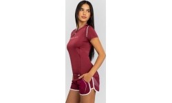 Koszulka damska Venum Adrenaline Dry-Tech, bordowo-różowa