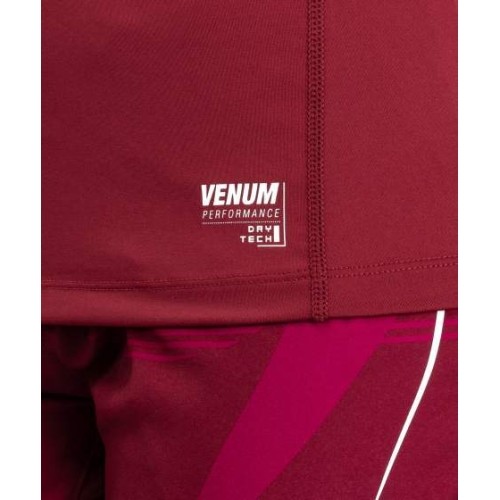 Koszulka damska Venum Adrenaline Dry-Tech, bordowo-różowa