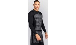 Rashguard Venum G-Fit Scales z długim rękawem, czarny/grafitowy