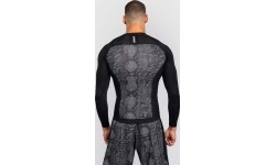 Rashguard Venum G-Fit Scales z długim rękawem, czarny/grafitowy