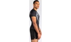 Koszulka Venum No Gi Rashguard, czarny / srebrnoszary