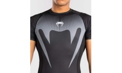 Koszulka Venum No Gi Rashguard, czarny / srebrnoszary