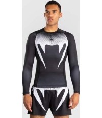 Rashguard Venum No Gi, czarno-biały