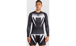 Rashguard Venum No Gi, czarno-biały