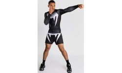 Rashguard Venum No Gi, czarno-biały
