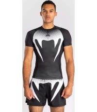 Rashguard Venum No Gi, czarno-biały