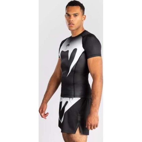 Rashguard Venum No Gi, czarno-biały