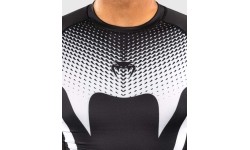 Rashguard Venum No Gi, czarno-biały