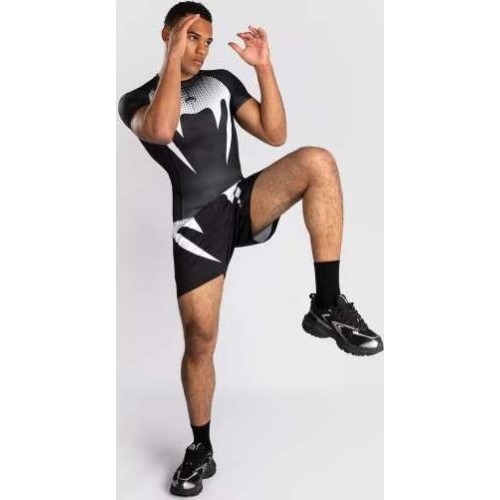 Rashguard Venum No Gi, czarno-biały