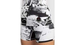 Damska koszulka rashguard UFC Zenith by Venum Fight Week Performance z krótkim rękawem, biała