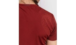 Damski t-shirt Venum Serpenti Dry-Tech, bordowo-kremowy