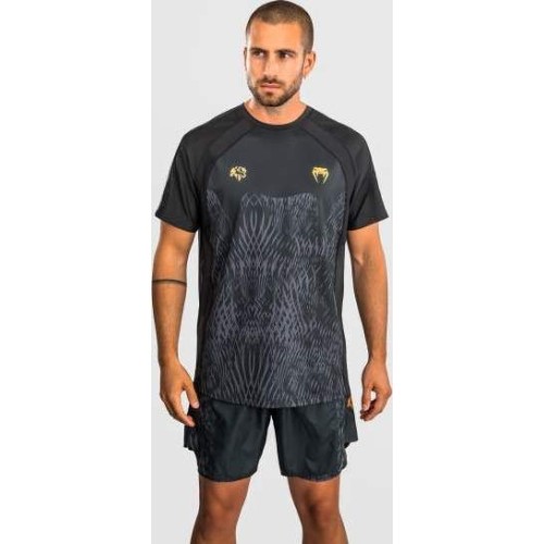 Koszulka Venum x Chimaev Dry Tech, czarno-szara
