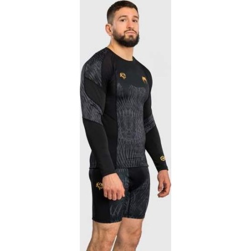 Rashguard Venum x Chimaev – czarno-szary