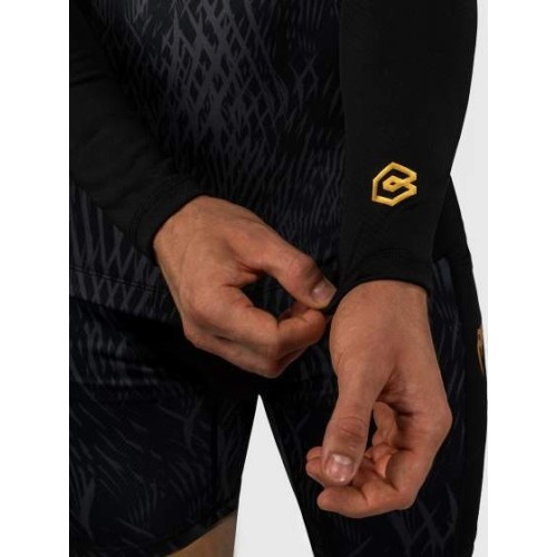 Rashguard Venum x Chimaev – czarno-szary