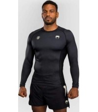 Rashguard z długim rękawem Venum x Roger Gracie Academy, czarny