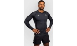 Rashguard z długim rękawem Venum x Roger Gracie Academy, czarny