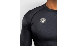 Rashguard z długim rękawem Venum x Roger Gracie Academy, czarny