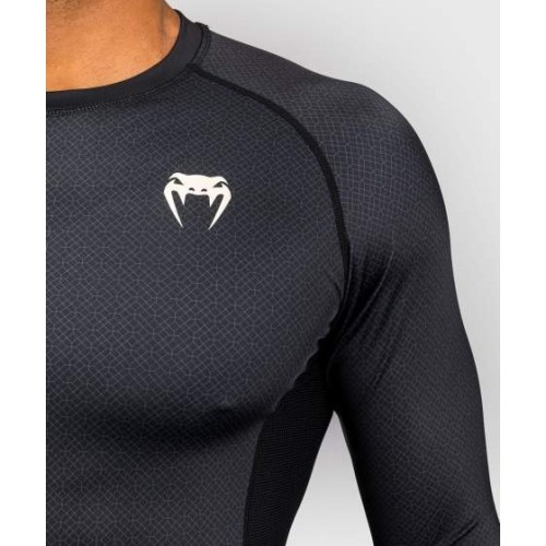 Rashguard z długim rękawem Venum x Roger Gracie Academy, czarny