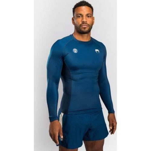 Rashguard z długim rękawem Venum x Roger Gracie Academy, niebieski