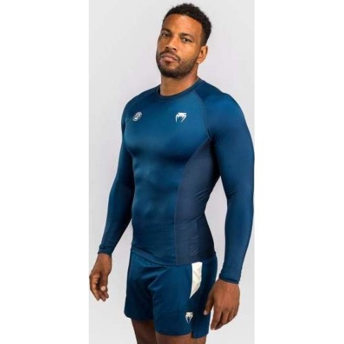 Rashguard z długim rękawem Venum x Roger Gracie Academy, niebieski