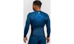Rashguard z długim rękawem Venum x Roger Gracie Academy, niebieski