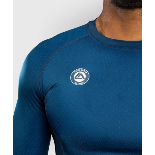 Rashguard z długim rękawem Venum x Roger Gracie Academy, niebieski