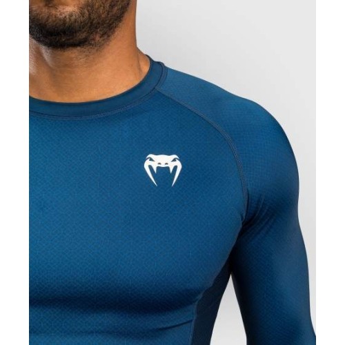 Rashguard z długim rękawem Venum x Roger Gracie Academy, niebieski