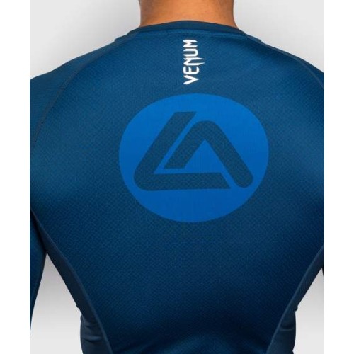 Rashguard z długim rękawem Venum x Roger Gracie Academy, niebieski