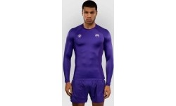 Rashguard z długim rękawem Venum x Roger Gracie Academy, fioletowy