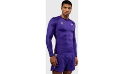 Rashguard z długim rękawem Venum x Roger Gracie Academy, fioletowy