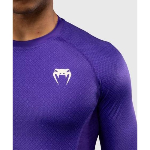 Rashguard z długim rękawem Venum x Roger Gracie Academy, fioletowy