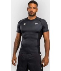 Rashguard z krótkim rękawem Venum x Roger Gracie Academy – czarny