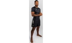 Rashguard z krótkim rękawem Venum x Roger Gracie Academy – czarny