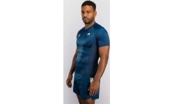 Rashguard z krótkim rękawem Venum x Roger Gracie Academy - niebieski