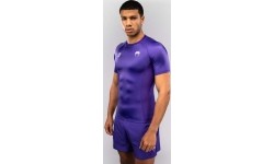 Rashguard z krótkim rękawem Venum x Roger Gracie Academy - fioletowy
