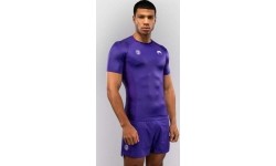 Rashguard z krótkim rękawem Venum x Roger Gracie Academy - fioletowy