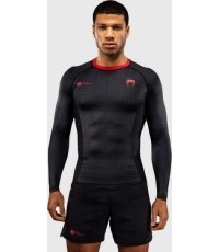 Rashguard z długim rękawem Venum x Roger Gracie Signature - Black/Red
