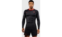 Rashguard z długim rękawem Venum x Roger Gracie Signature - Black/Red
