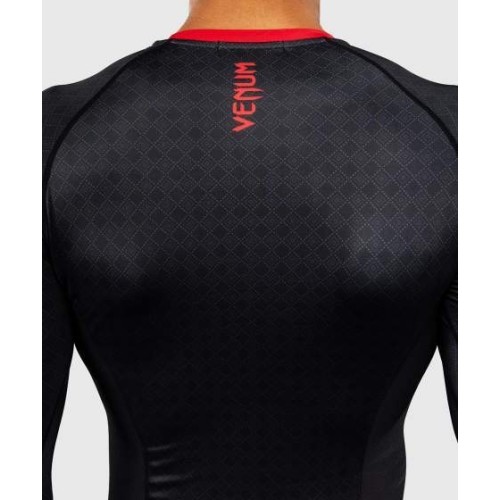Rashguard z długim rękawem Venum x Roger Gracie Signature - Black/Red
