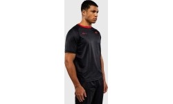 Koszulka Venum x Roger Gracie Signature Dry Tech - czarno-czerwona
