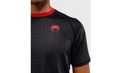 Koszulka Venum x Roger Gracie Signature Dry Tech - czarno-czerwona