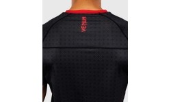 Koszulka Venum x Roger Gracie Signature Dry Tech - czarno-czerwona