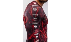 Rashguard z długim rękawem Venum 20th Anniversary, czarny/czerwony
