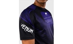 Koszulka Venum x TEKKEN 8 Dry-Tech Kazuya, czarno-fioletowa