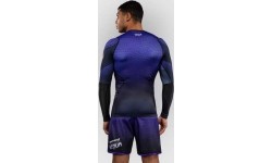 Rashguard z długim rękawem Venum x TEKKEN 8 - Kazuya - czarno-fioletowy