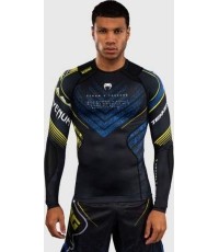 Rashguard z długim rękawem Venum x TEKKEN 8 King czarno-żółty