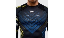Rashguard z długim rękawem Venum x TEKKEN 8 King czarno-żółty