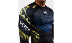 Rashguard z długim rękawem Venum x TEKKEN 8 King czarno-żółty